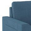 Kowloon Sectional Sofa Cum Bed with Storage Colour in Colonial Blue