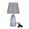 Modern Pearl White Ceramic Table Lamp Grey