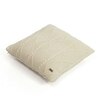 Cable Moss Natural Cushion Cover 16X16  Inches