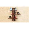 WOODENMOOD Rectangular Wall Rack
