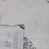 Black And White Floral 330 Tc  Cotton Flat  Single Bed Size Bedsheet With 1 Pillow Cover