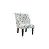 The Cuddly Throne Lounge Chair In White Fabric
