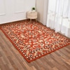 Presto Orange Traditional Hand Tufted Wool Carpet 5X7 Feet