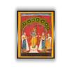 Krishna Radha Pichwai Canvas Wall Prints Canvas Wall Prints Set of 1 Multicolor Matte