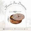 Allure Teak Wood Masala Box Grey