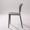 Kepler Brooks Serena Cafeteria Dining Chair in Grey Colour