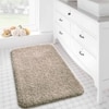 Bathmat 2500 GSM Microfiber Anti Skid Slip Water Absorbent Machine Washable and Quick Dry Vages Mats for Bathroom, Kitchen, Entrance