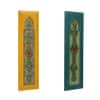 Desert Art MDF Wall Hanging Frame 10 x 21 Inch Set of 3 in Multicolour