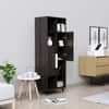 Hexa Engineered Wood Bookshelf Multipurpose Storage Rack in Flower Wenge Colour