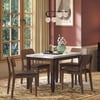 Matteo 4 Seater Dining Table with 4 Lawson Dining Chairs