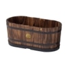 VegTrug Wooden Oval Planter Medium