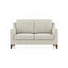 Abbey Sofa (Colour : Monochrome Paisley, Cushion : Hard, Seating Capacity : 2 Seater)