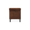 Knup Velvet Chaise Launger in Brown Colour