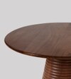 Tiffey Solid Wood Coffee Table In Dark Brown Finish