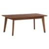 Scandinavian Aimon Coffee Table Walnut Finish