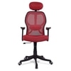 Reaii Mid Back Ergonomic Chair in Red Colour