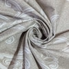 Lior Beige Floral 400 TC Cotton Flat Queen Size Bedsheet with 2 Pillow Covers – Threads