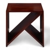 Noah Sheesham Wood Contemporary Tea Table End Table In Honey Finish