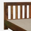 Hertfort Solid Wood King  Size Bed Without Storage (Provincial Teak Finish)