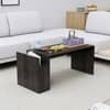 Hexa Engineered Wood Coffee Table In Flower Wenge