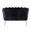 Ukraine Fabric Sofa (Black)