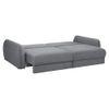 Lite 3 Seater Fold Out Sofa Cum Bed In Grey Colour