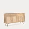 Atlantis Solid Wood Sideboard in Mango Natural Finish