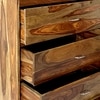 Elder Sheesham Wood Chest of Drawers in TEAK FINISH