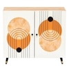 Adore Shoe Cabinet for 12 Pairs with Boho Print – Stylish Printed Shoe Organizer for Modern Homes