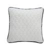 Diamond Linen Sand  And Ivory Cotton Cushion Cover 18X18 Inches