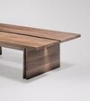 Dominy Solid Wood Coffee Table In  Natural Finish