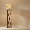 Remy Beige Jute Floor Lamp with Beige Jute Base