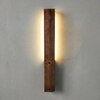 Slimline Brown Solid Wood Wall Lights