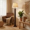 Inca Beige Jute Floor Lamp with Beige Jute Base