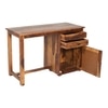 Sisi Sheesham Wood  Study Table in Teak Finish