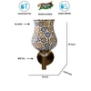 Devansh Metal Electric Wall Light in Gold Colour with Multi Shade Count of 1 Light