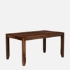 Anitz Solid Wood 6 Seater Dining Table in Provincial Teak Finish