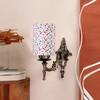 Devansh Metal Electric Wall Light in Antique Gold Colour with Multi Shade Count of 1 Light