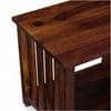 Elder Sheesham Wood Contemporary Tv Entertainment Unit For Tv Upto 70 Inch In Provisional Teak Finish