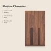 Rodrigues 3 Door Wardrobe in Sheesham Paper Finish