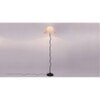 Mariel Multicolour Fabric Floor Lamp with Black Iron Base