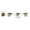 Space-Saving Dining Set with Storage