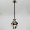 Nolan Single Light Ceiling Pendant In Antique Brass Finish