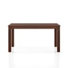 Arlo Teak Wood 6 Seater Storage Dining Table In Sienna Teak Finish
