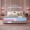 Sleepwell Dual Comfort Reversible Mattress Soft and Firm Resitec Foam Double 72x47x5 Inch