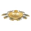 Peacock Tealight Set Of 5 In Gold Colour