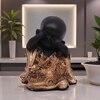 VEDAS Polyresin  Figurine in Black Colour