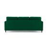 Monznij Sectional Fabric Sofa - Green