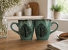 Whispering Pines Rustic Ceramic Mug Collection