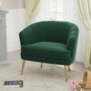Carl Accent Chair in Green Colour